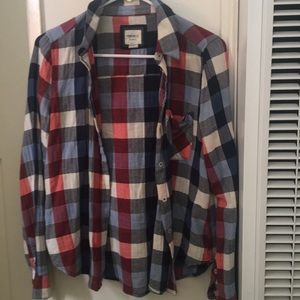 Long sleeve flannel